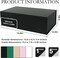 Large Black Gift Box with Magnetic Lids 13.8x8.3x4.4 in, Bridesmaid Groomsman Proposal Boxes, Collapsible Rectangle Storage Box 5 Pack